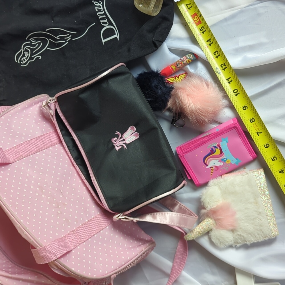 Ballet dance bags and unicorn wallets BUNDLE Justice unicorn wallet